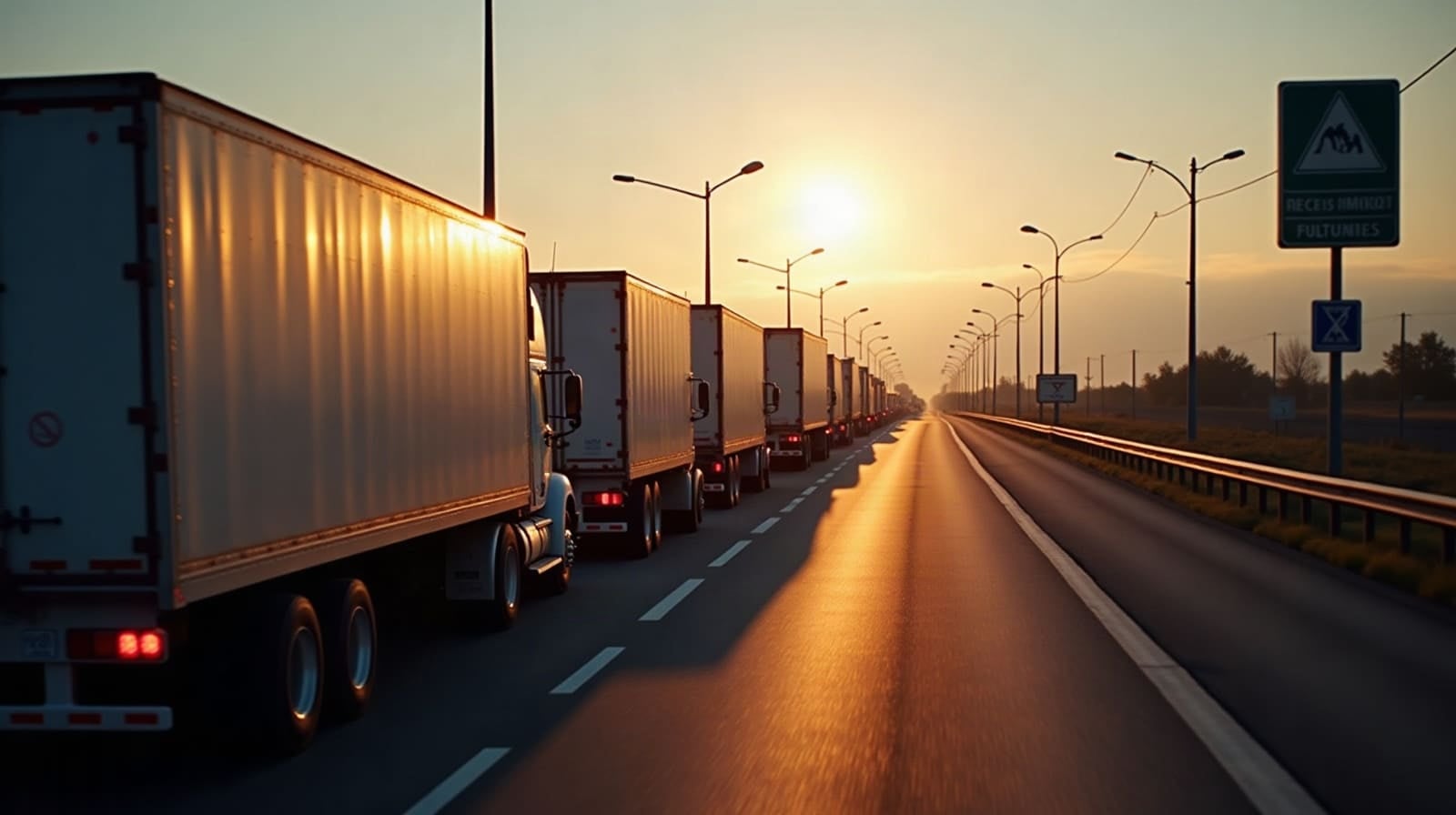 What happens when two neighbours start a trade war?